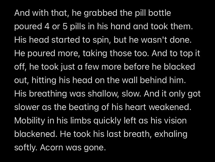 ACORN_ALNST's tweet photo. Acorn's death https://t.co/2ilHous7vb