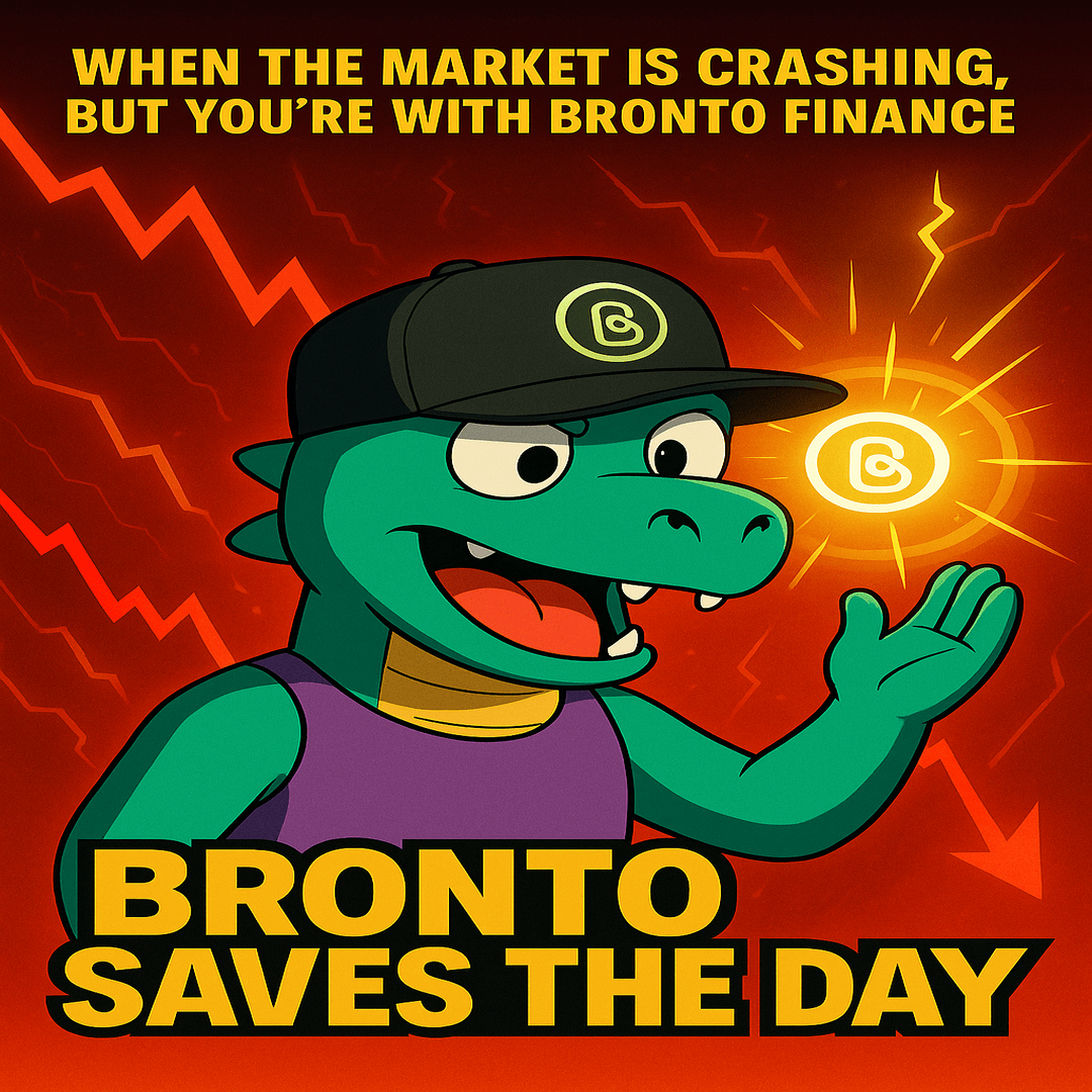 KusirKudaHitam's tweet image. 📉 Markets crashing.
😱 Everyone’s panicking.
But then...

🦖 BRONTO steps in:
“NOT TODAY.”

One fist up. One logo lit.
💥 Red candles? Flipped green.
🧢 @bronto_finance  got your back. Always. 🔥🚀

#YappingContest #BrontoSavesTheDay #BrontoFinance #BrontoFam #Megasaurs