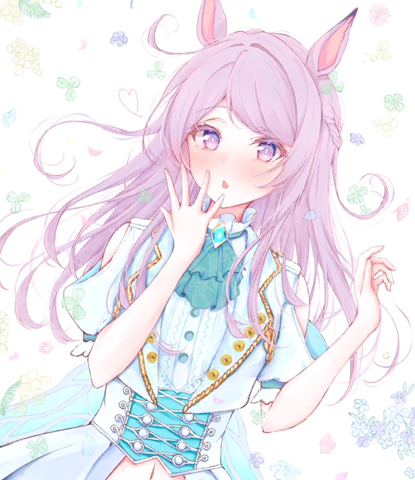 Mejiro McQueen is absolutely adorable!!!! #MejiroMcQueen #umamusume