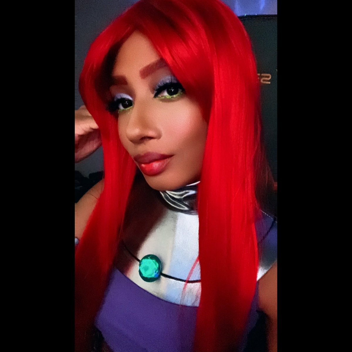 Starfire Cosplay⭐️🔥
✨💜❤️💚 ✨