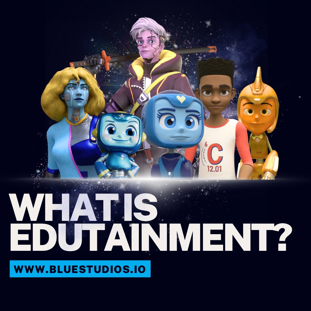 BlueStudios_io's tweet image. Edutainment = Education + Entertainment.

It’s where learning feels like play and curiosity feels like joy.

We believe kids deserve safe spaces that make them want to learn: through stories, games, and experiences they truly love.

That’s why we build with heart. 💙