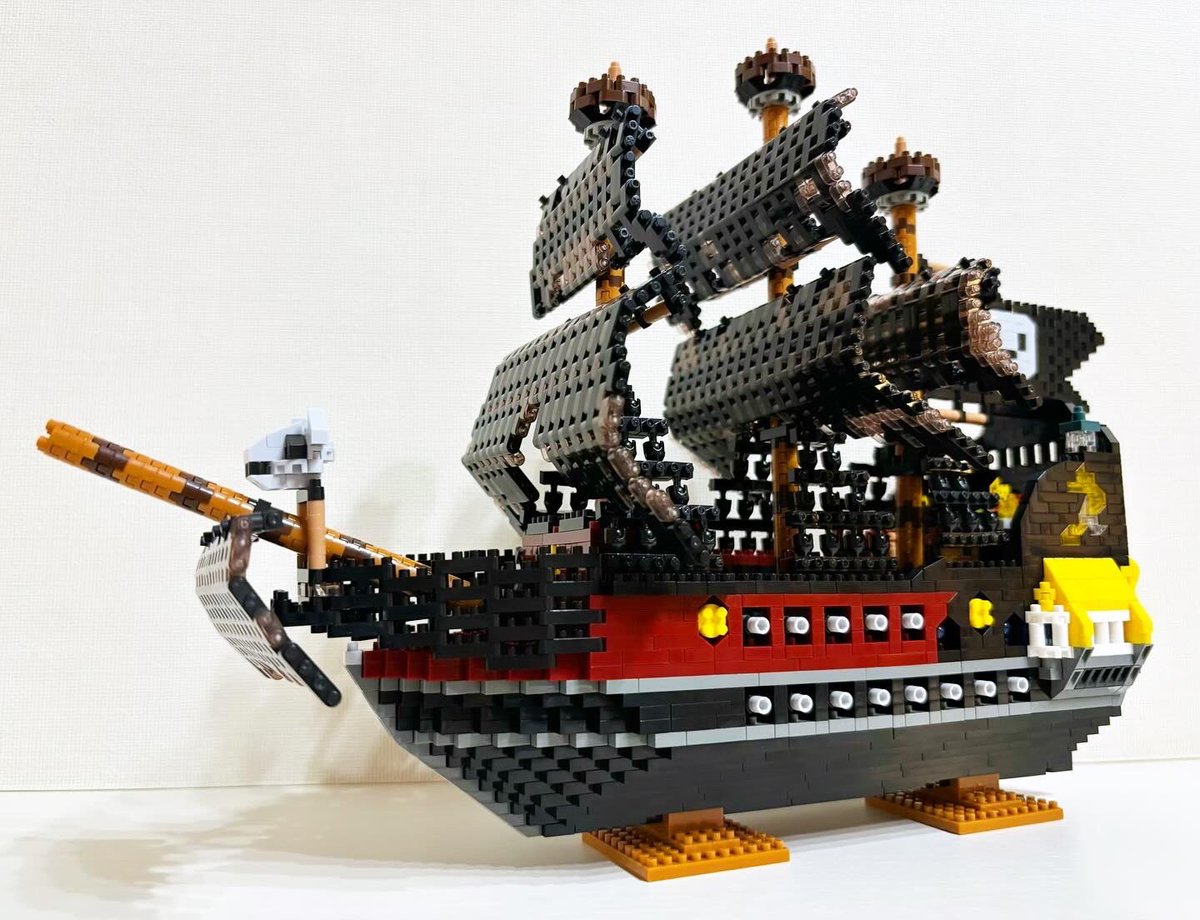 nano_424's tweet photo. ✨PIRATE SHIP DELUXE EDITION-🏴☠️✨
*NB-050 *Level5️⃣ *3280PCS
#블럭 #나노블럭 #해적 #배 #block #blocks #nanoblock #nanoblocks #pirate #pirateship #ship #ブロック #ナノブロック #海賊 #海賊船 #船 https://t.co/GUcrOZGBBQ