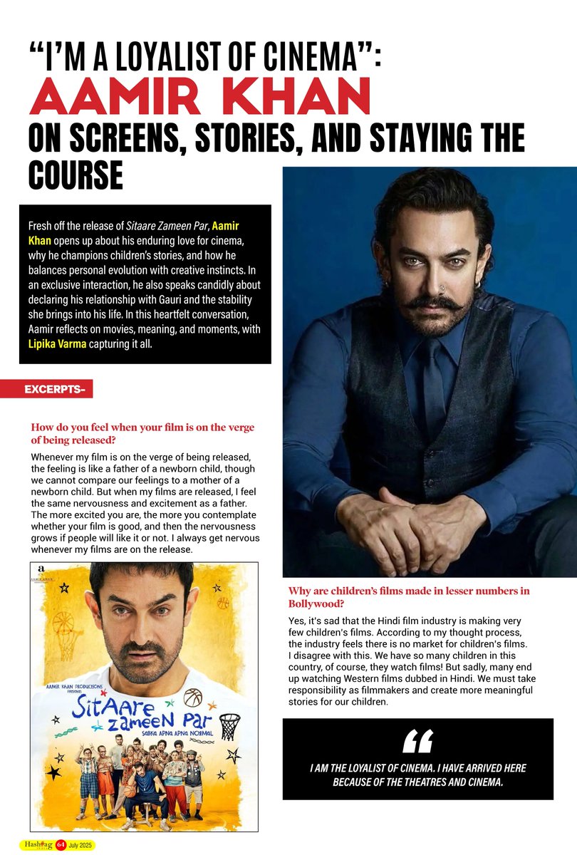 Aamir Khan Exclusive Interview With Hashtag Magazine
Read now at: hashtagmagazine.in/entertainment/…
#hashtagmagazine #aamirkhan #bollywordcover #celebrityinterview #magazinecover