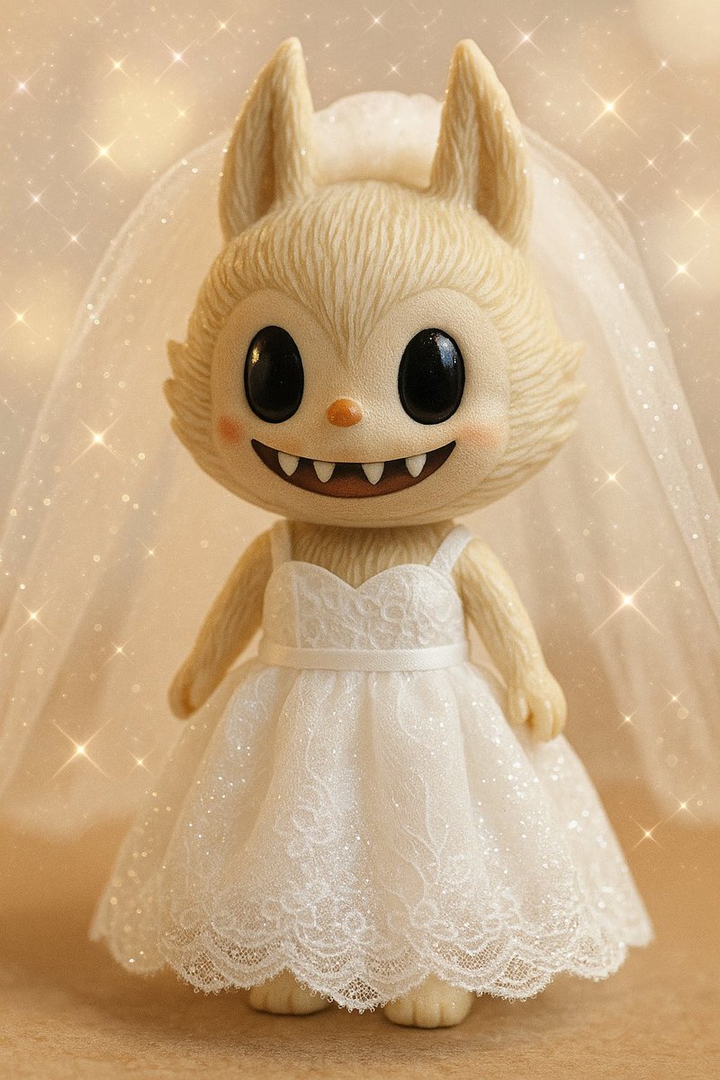 LulusGossip's tweet image. 🫢 “BREAKING: This girl just got a couture WEDDING DRESS… for her Labubu 😭💍✨. The tailor served more drama than a Netflix finale. Are we entering the Labubu Fashion Week era? 👀”
#Labubu #MiniStyle #LulusGossipFiles