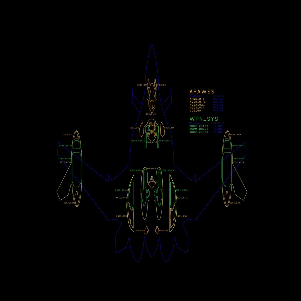 Waifu_Vega's tweet image. OHHHH Scary systems display, for something upcoming that I need to make something dedicated
