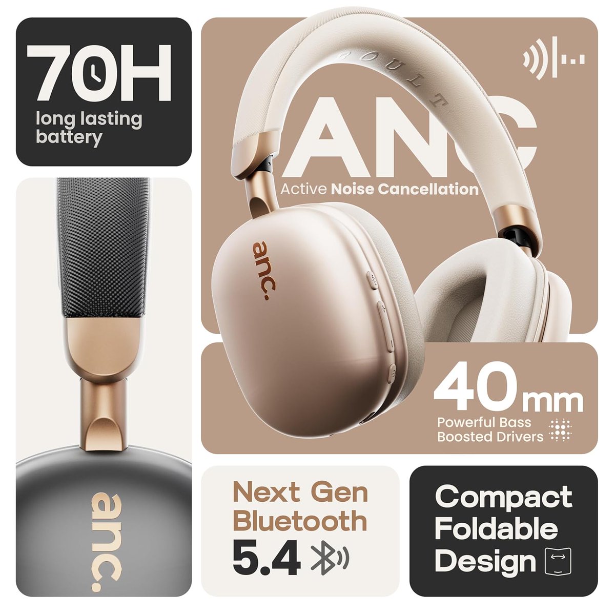 TechTadkaX's tweet photo. 🎧 Boult Fluid X Pro Launched at ₹2,499!
🔇 ANC + ENC Mic | 🔋 60H Battery | 🎮 Combat™ Gaming Mode
💥 40mm Bass Driver | ⚡Type-C Fast Charging
✨ Premium Skin Beige Finish
🛒 Buy Now 👉 https://t.co/5smzEmFDKE
#BoultFluidXPro #TechTadka #WirelessHeadphones #GamingGear #Gadget https://t.co/HLhge0yZye