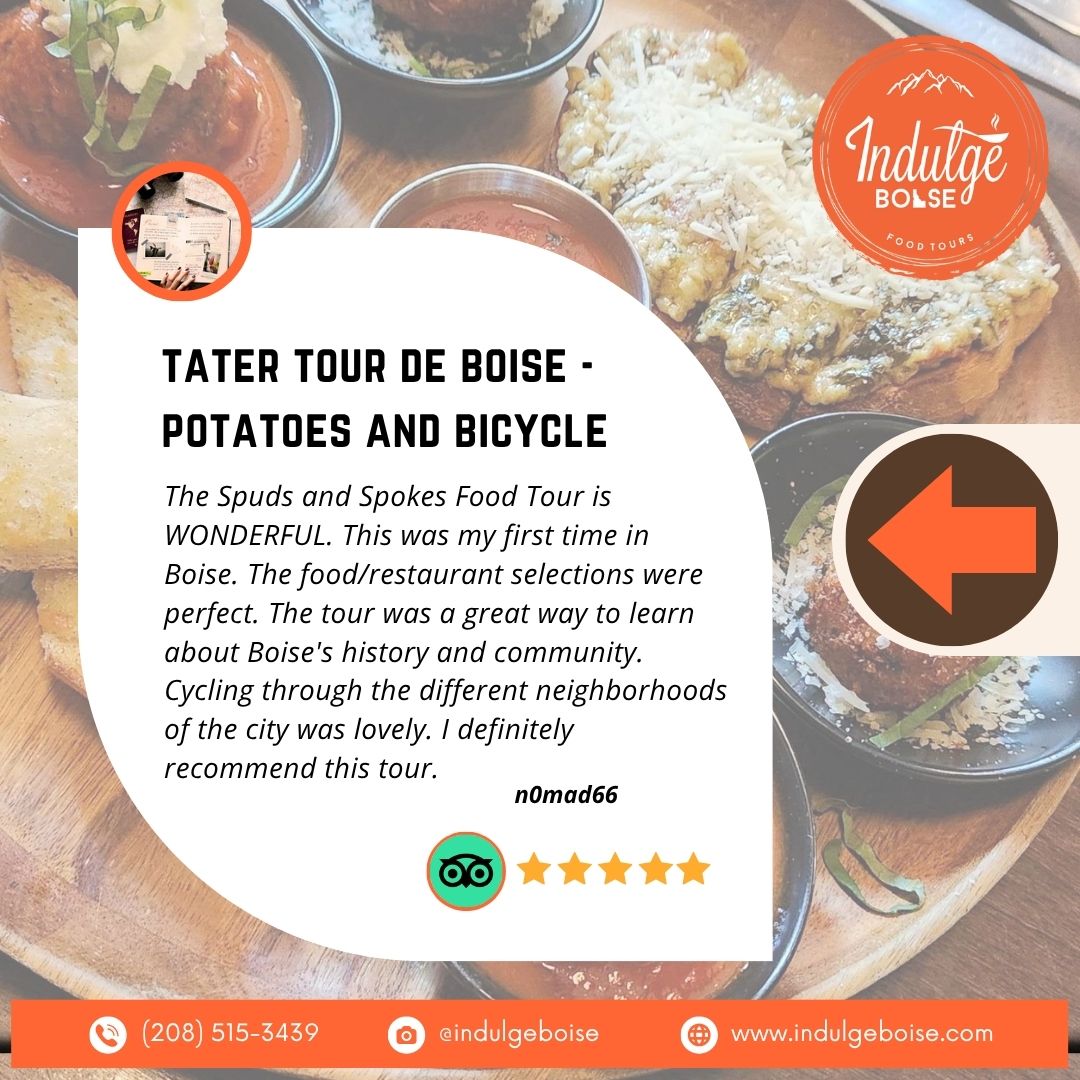 Reviews like these keep us going!

They remind us why we welcome every guest like family — because our tours aren’t just about food, but about exploring, learning, and those “aha!” moments together. 💛

👉 See for yourself: indulgeboise.com/tours

#IndulgeBoise #BoiseFoodTours