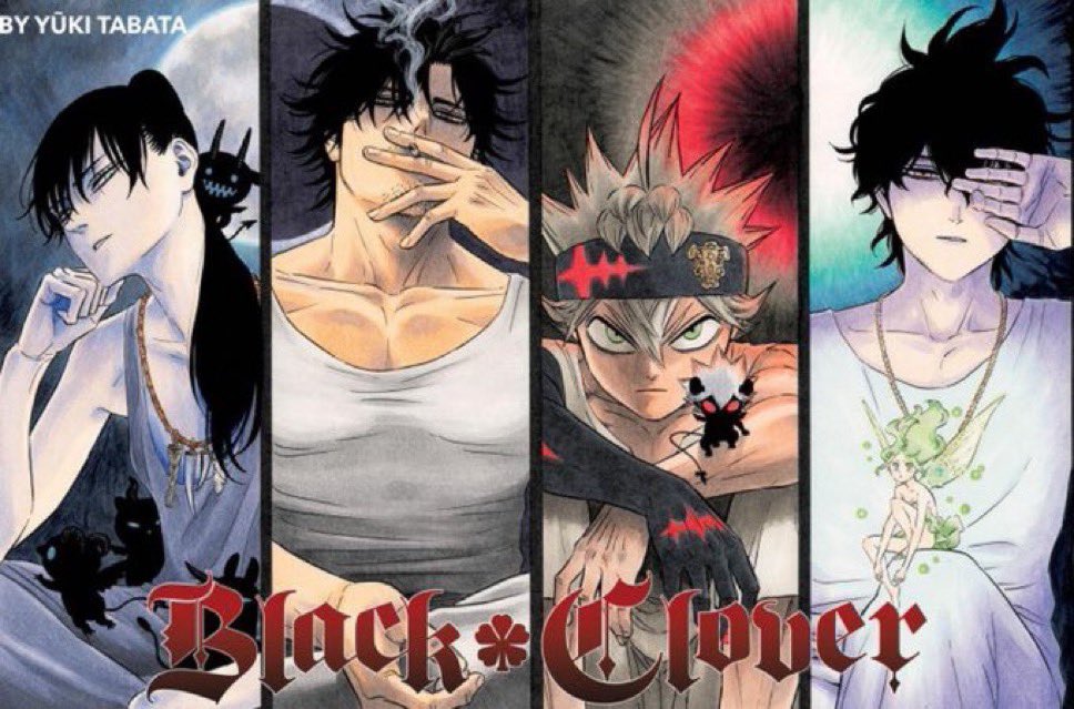 Oh it’s finally time 😭 BLACK CLOVER IS BACK 🍀  I prayed for times like this
