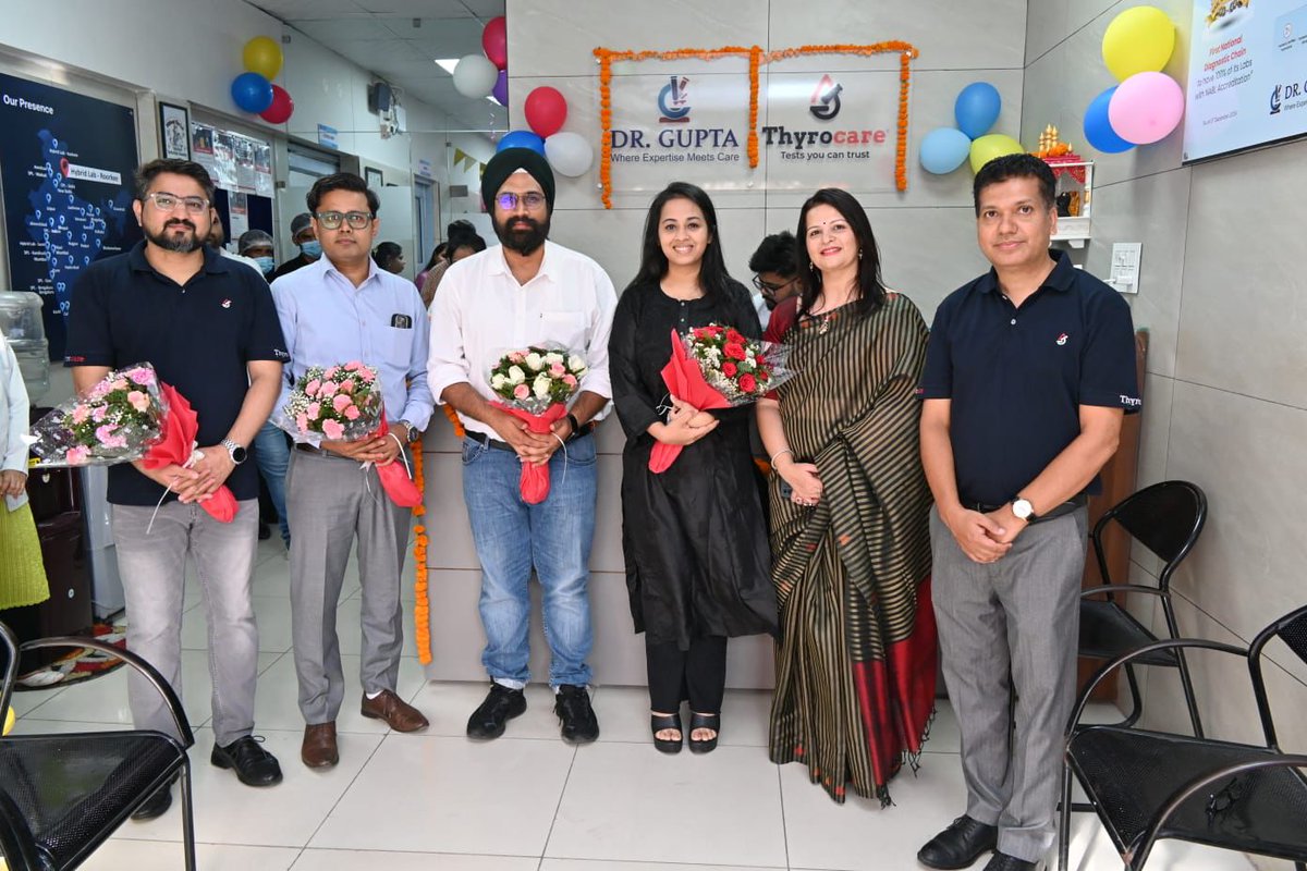 Thyrocare's tweet image. 🚀 Expanding Fast!
We&apos;re proud to launch our 1st diagnostic lab in Uttarakhand in partnership with Dr. Gupta’s.
📍Roorkee becomes home to our 34th lab, bringing quality &amp;amp; affordable diagnostics closer to you.  #Thyrocare #DrGuptaLab #Healthcare