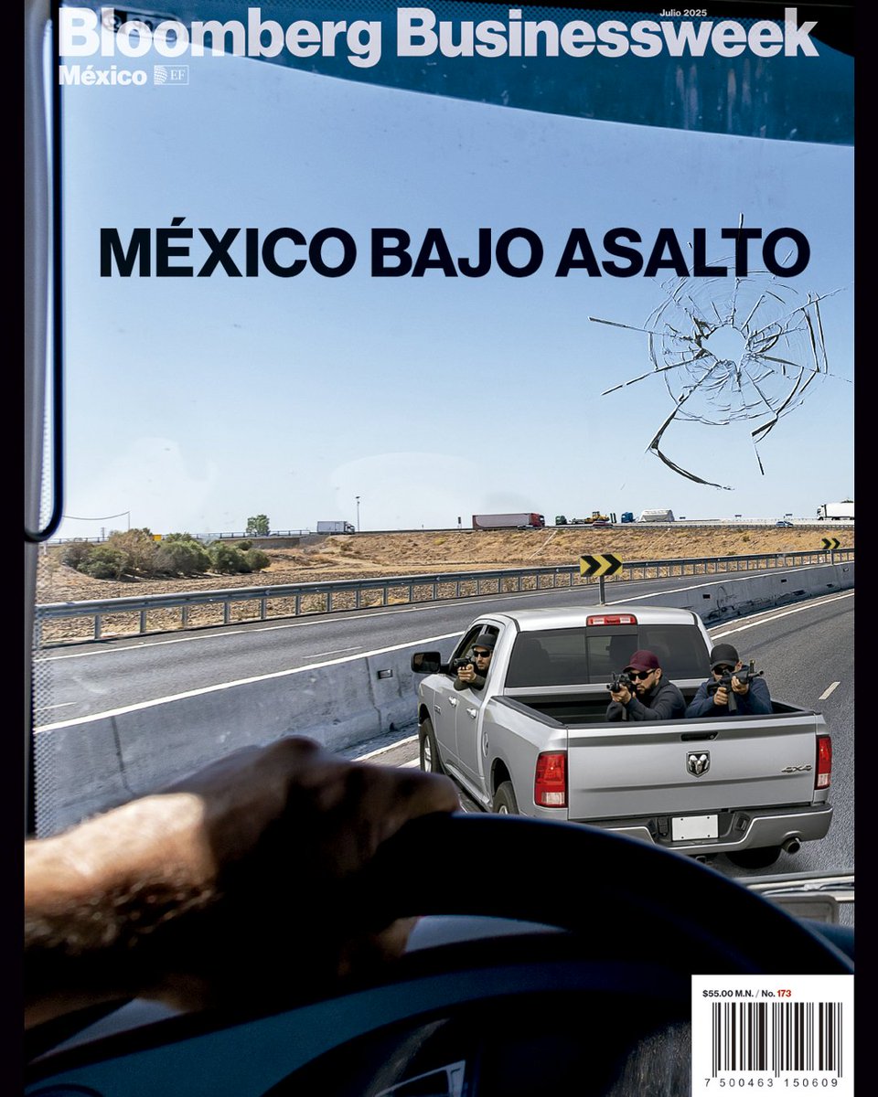 #NUEVAEDICIÓN En nuestra portada de julio te contamos cómo el robo de carga se ha vuelto parte del costo de hacer negocios en México.
Cada 50 min. un camión es atacado.
👉 Aquí el reportaje: tinyurl.com/3barpyhv

#PortadaJulio #Inseguridad #NegociosMX #Transporte #Economía