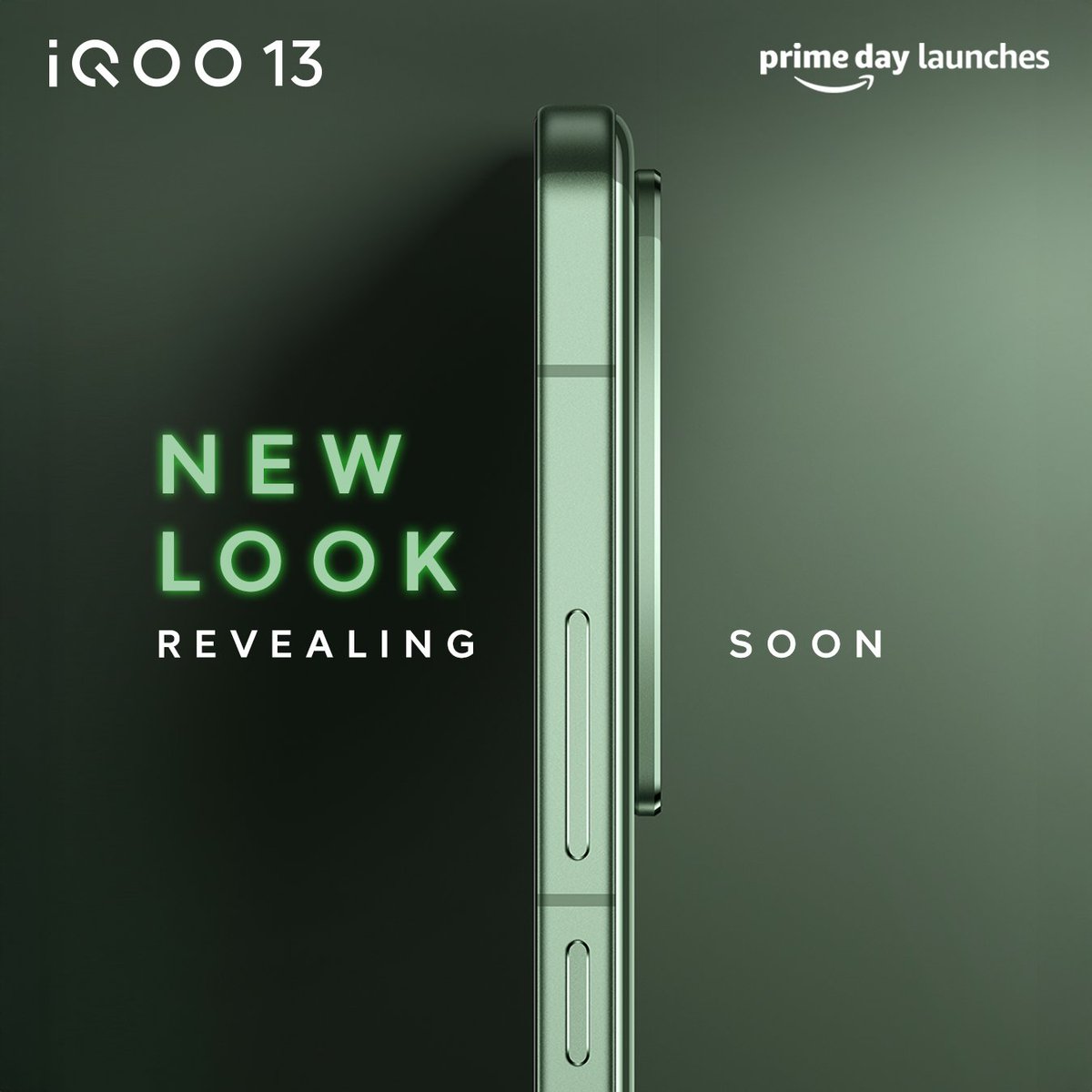Ba_Ra_Ni's tweet image. The #iQOO13 is getting a bold new look — powerful, premium.

Revealing soon...exclusively on @amazonIN and mshop.iQOO.com

#iQOO13 #PrimeDayLaunch #BeTheGOAT