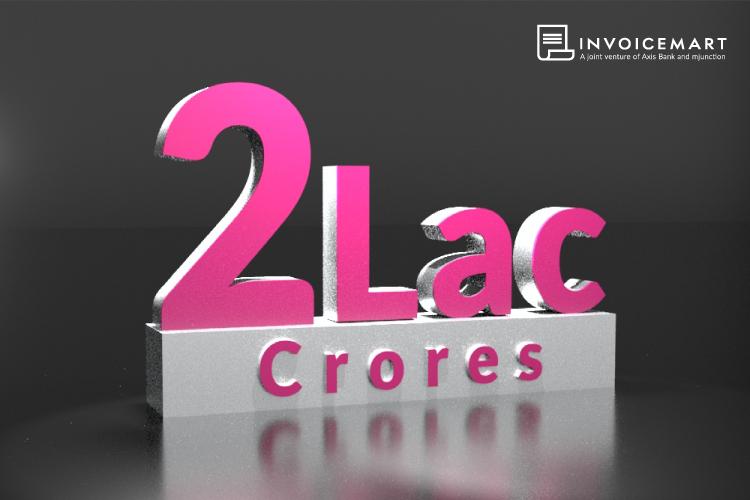 Invoicemart is happy to announce that the platform has surpassed and unlocked liquidity of Rs 2lakh+ crores for #MSMEs and their Buyers via Invoice Financing on #TReDS.