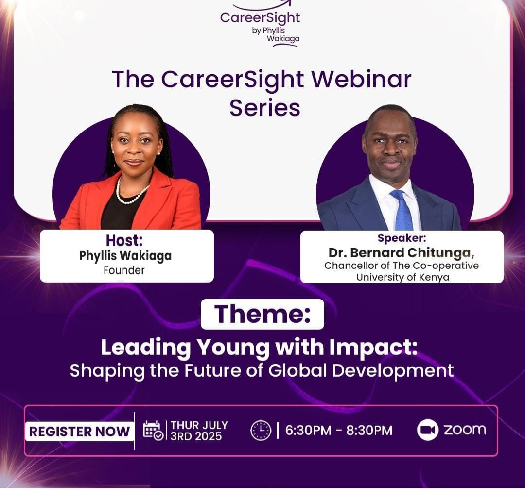 National Youth Council Kenya (@nyc_youthvoice) on Twitter photo To get the very best out of our conversation with The Chancellor of the Co-operative University of Kenya, Dr. Bernard William Chitunga, we have now set the date for this #CSWebinarSeries on ๐๐ก๐ฎ๐ซ๐ฌ๐๐๐ฒ, ๐๐ซ๐ ๐๐ฎ๐ฅ๐ฒ ๐๐ญ ๐:๐๐ ๐๐.
Itโs going to be an incredible To get the very best out of our conversation with The Chancellor of the Co-operative University of Kenya, Dr. Bernard William Chitunga, we have now set the date for this #CSWebinarSeries on ๐๐ก๐ฎ๐ซ๐ฌ๐๐๐ฒ, ๐๐ซ๐ ๐๐ฎ๐ฅ๐ฒ ๐๐ญ ๐:๐๐ ๐๐.
Itโs going to be an incredible