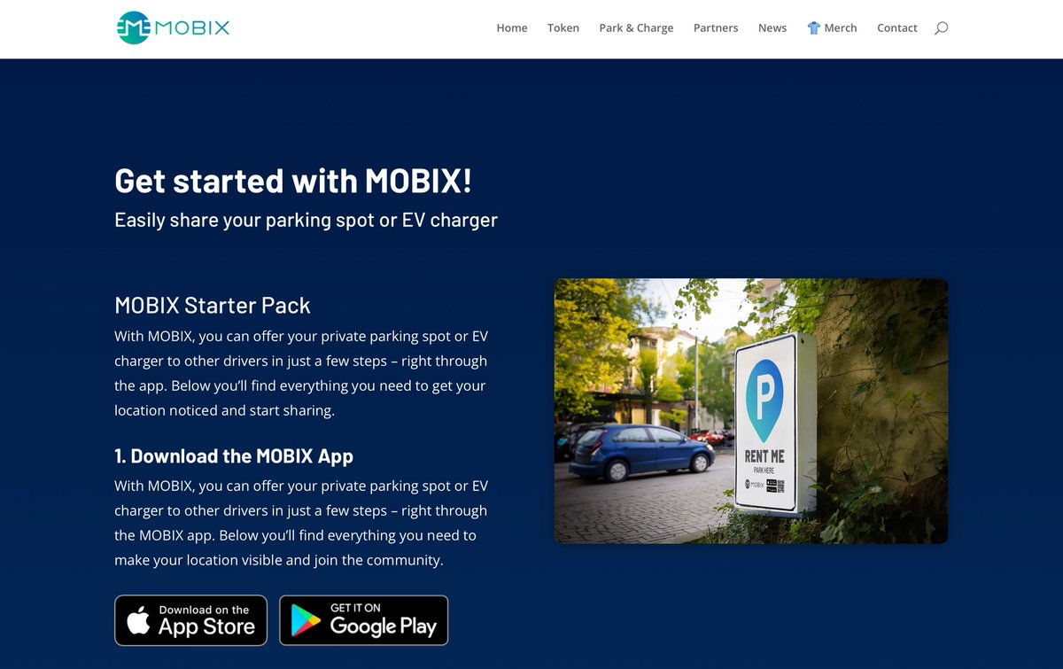 Visit the MOBIX starter pack page and turn your private parking spot or EV charger into cash! Download your MOBIX starter pack now and start earning passive income! 👉 mobix.ai/starter-pack/
