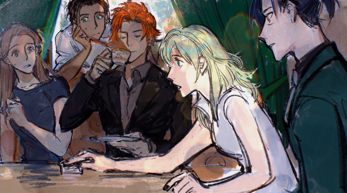 「Wrote another Felileth fic and drew some」|Ribelleのイラスト