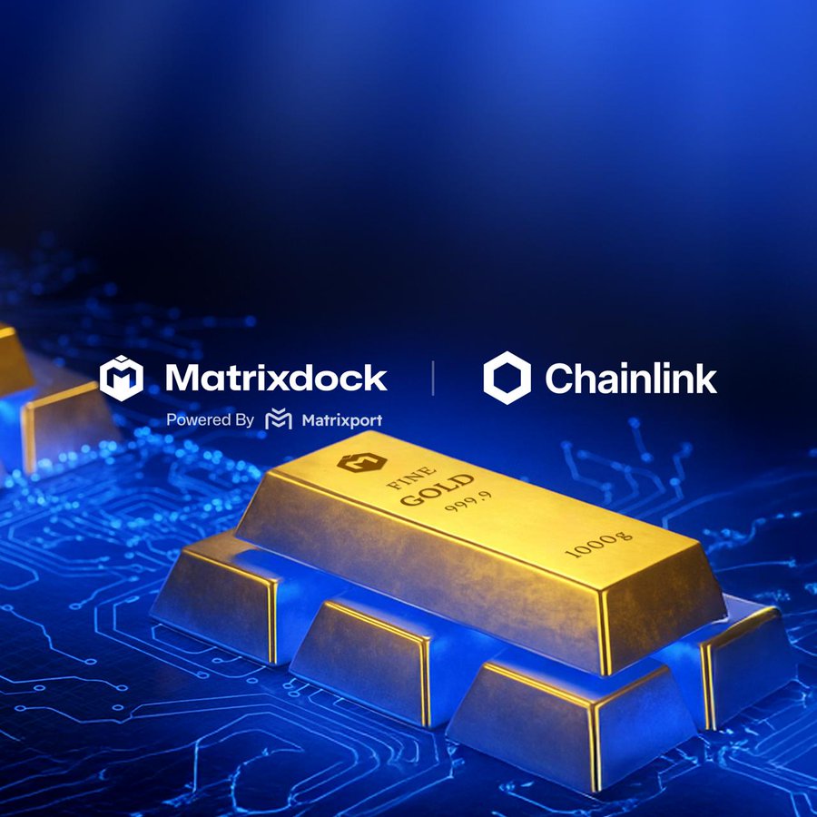 Chainlink - 官方中文账号 (@chainlinkcn) on Twitter photo Matrixdock (<a href="/matrixdock/">Matrixdock</a>) 是一个由 <a href="/Matrixport_EN/">Matrixport Official</a> 创立的通证化风险资产 (RWA) 平台,现已采用Chainlink 互操作性和数据标准来支持其通证化黄金支持通证XAUm。
用户现在可以通过 Chainlink CCIP 在<a href="/ethereum/">Ethereum</a>和<a href="/BNBCHAIN/">BNB Chain</a>之间安全地传输XAUm(按总锁定价值TVL计算,XAUm Matrixdock (<a href="/matrixdock/">Matrixdock</a>) 是一个由 <a href="/Matrixport_EN/">Matrixport Official</a> 创立的通证化风险资产 (RWA) 平台,现已采用Chainlink 互操作性和数据标准来支持其通证化黄金支持通证XAUm。
用户现在可以通过 Chainlink CCIP 在<a href="/ethereum/">Ethereum</a>和<a href="/BNBCHAIN/">BNB Chain</a>之间安全地传输XAUm(按总锁定价值TVL计算,XAUm