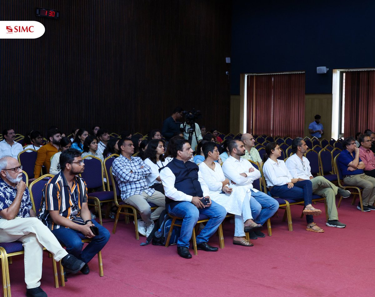 A new chapter unfolds for the MA (Film, Television &amp; Digital Production) Batch of 2025–27!

A glimpse into the energy, excitement, and inspiration that filled the room during the official Induction Programme.

Here’s to fresh perspectives, bold stories, and the journey ahead!