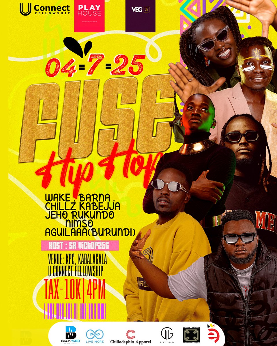 KUTESA TIMOTHY (@kutesatimothy) on Twitter photo UGANDA
HAPPY PEOPLE, PARTY PEOPLE AND ALL MUSIC ENTHUSIASTS
FUSE HIPHOP IS BACK IN NA DII YAD
<a href="/jurishantie5/">SHP SHANTAL βοΈ</a>
<a href="/SRVictor256/">#Loud Out Now..!!!!!</a>
<a href="/ChillzKabejja/">Chillz Kabejja</a>
@WAKE
NO MORE TIME FOR #sleeping UGANDA
HAPPY PEOPLE, PARTY PEOPLE AND ALL MUSIC ENTHUSIASTS
FUSE HIPHOP IS BACK IN NA DII YAD
<a href="/jurishantie5/">SHP SHANTAL βοΈ</a>
<a href="/SRVictor256/">#Loud Out Now..!!!!!</a>
<a href="/ChillzKabejja/">Chillz Kabejja</a>
@WAKE
NO MORE TIME FOR #sleeping