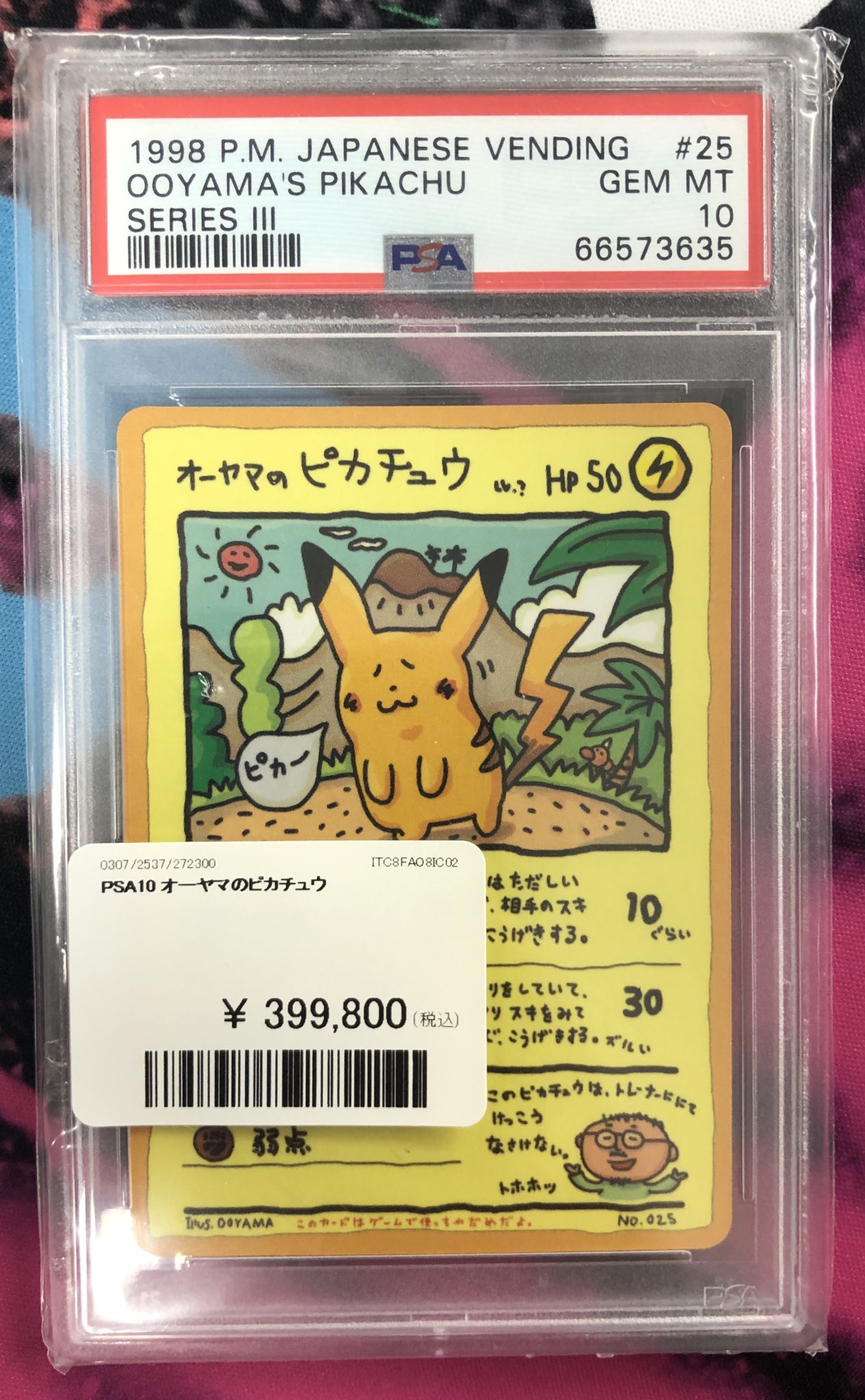 オーヤマのピカチュウ オーヤマのピカチュウ【P】{-}
