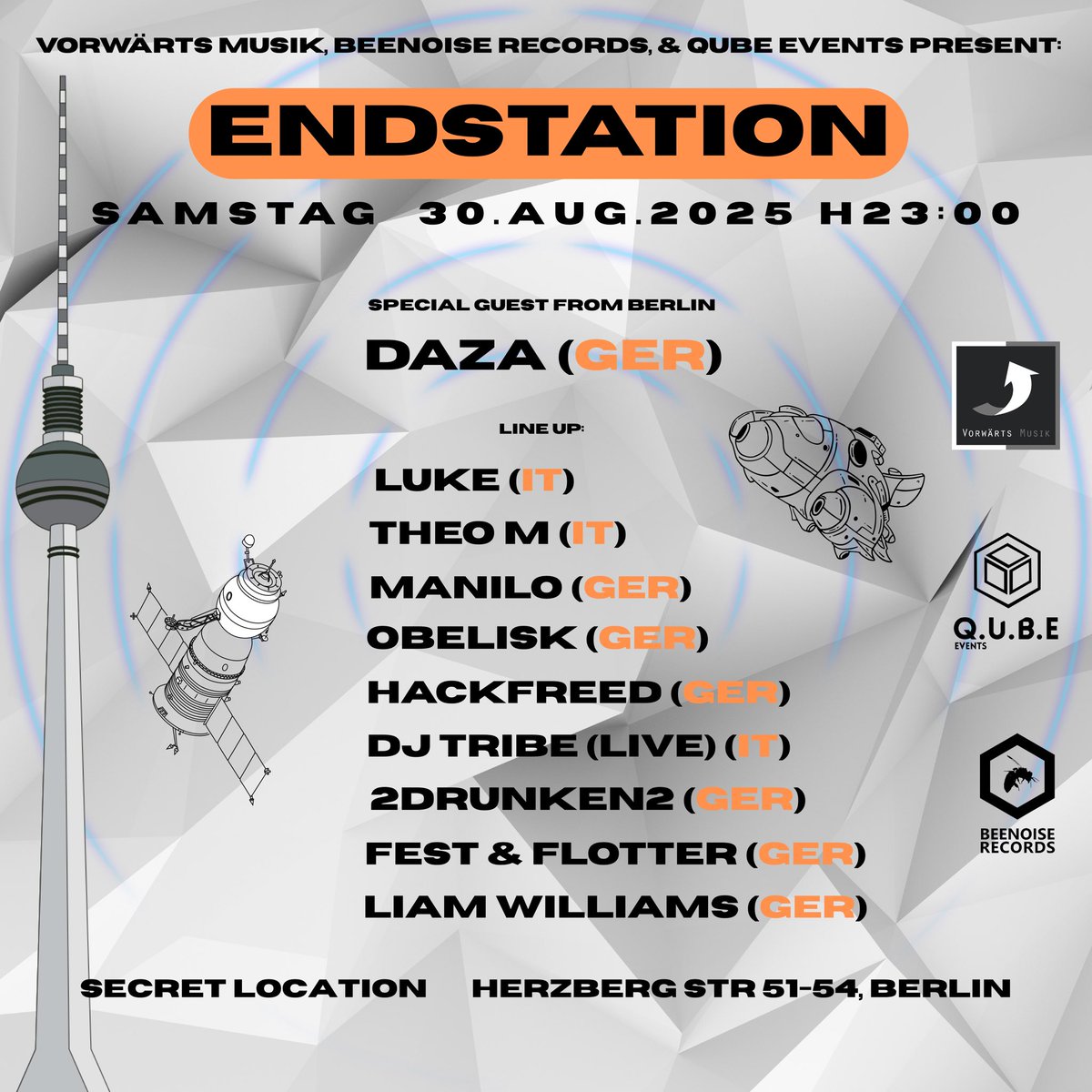 beenoise after party after party #zugderliebe  #techno