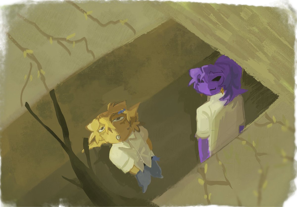 dailymutinyduo's tweet image. day 332 👾 skipping class? no way (sorry for late post)