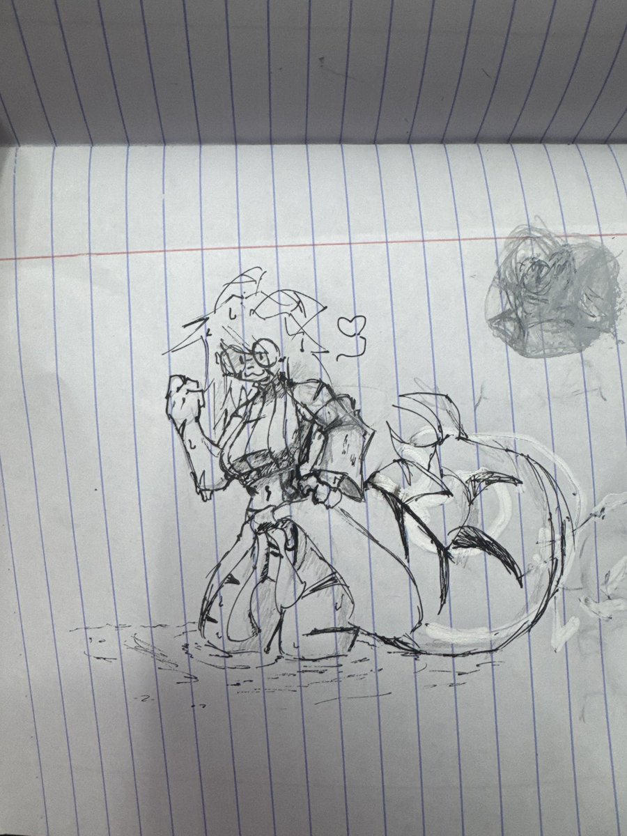 drew a friend cause i was told to