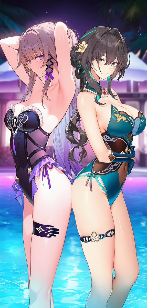 The Herta マダム・ヘルタ 
Ruan Mei ルアン・メェイ
Honkai: Star Rail #崩壊スターレイル