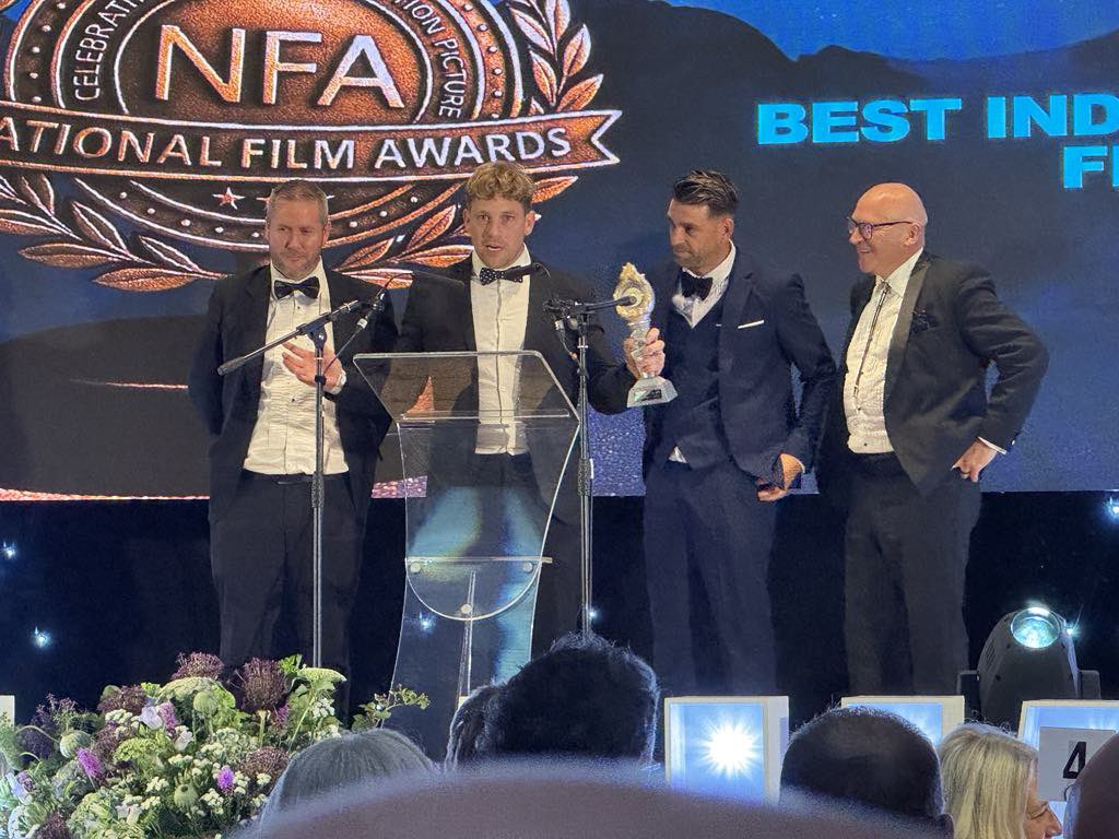 BenShockley1's tweet image. Well FOLKESTONE we did it!! Luke Mayers locally shot indie feature film A BROTHER’S BOND won BEST INDEPENDENT FEATURE FILM last night at THE NATIONAL FILM AWARDS 2025!! If you’re going to dream, then dream big!! 🎬🎥❤️X