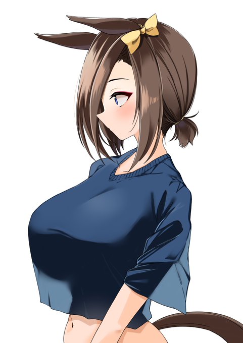 She is cute very very #umamusume #AirGroove !! She say "Tawake". meaning is "I love you"