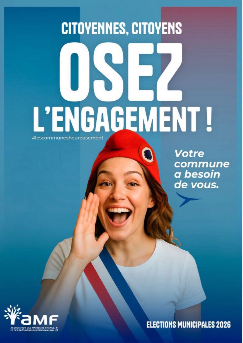 Jérôme NEVEUX (@jeromeneveux86) on Twitter photo Lancement par l’<a href="/l_amf/">AMF | Association des maires de France</a> de la campagne de communication « Osez l’engagement ! » <a href="/davidlisnard/">David Lisnard</a>
<a href="/PresidentAmf/">Président de L’AMF</a> a rappelé à cette occasion que « L’avenir de la France passe par la dynamique locale, synonyme de proximité et de responsabilité. Donc de liberté. ». Lancement par l’<a href="/l_amf/">AMF | Association des maires de France</a> de la campagne de communication « Osez l’engagement ! » <a href="/davidlisnard/">David Lisnard</a>
<a href="/PresidentAmf/">Président de L’AMF</a> a rappelé à cette occasion que « L’avenir de la France passe par la dynamique locale, synonyme de proximité et de responsabilité. Donc de liberté. ».