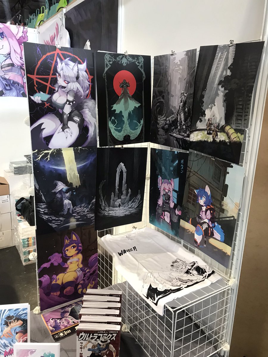 FloofSno's tweet image. I will be at Japan expo Paris for the next 4 days on the booth of my publisher @KomicsI and with a fellow author "Waves" !
I have limites stock on everything so if you want something don’t wait too much !