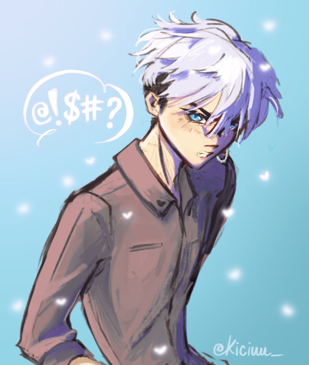 first artfight attack for <a href="/stepharoons/">🍭 stephy 💥 SKZ NYC!!!!</a> 🩵 arlo so pretty....