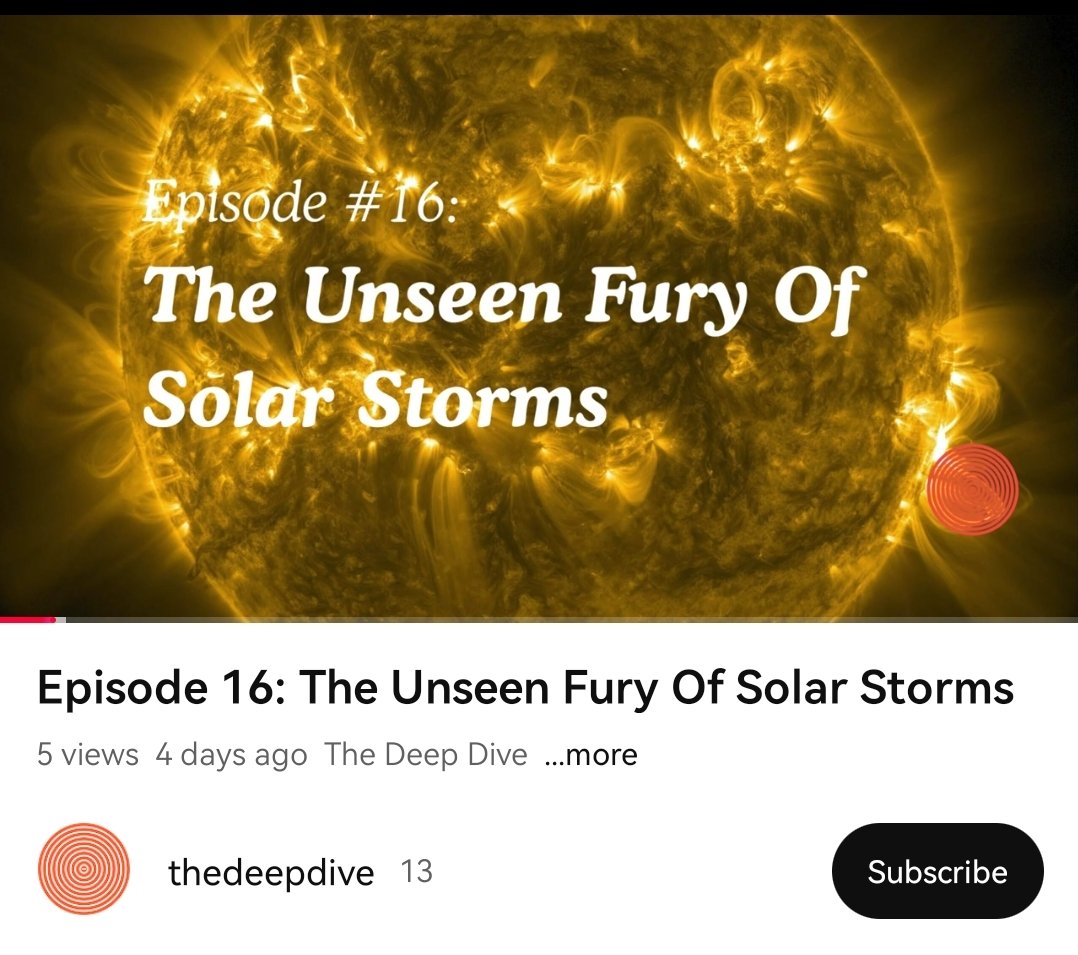 henrywismayer's tweet image. Interesting in this information dystopia to check up on an article's sad afterlife.
Found this A.I-generated podcast about my latest piece on solar storms.
Zero intellectual engagement. Zero effort. Dozens of journalists' copyrighted work harvested for ad revenue. Dullards.