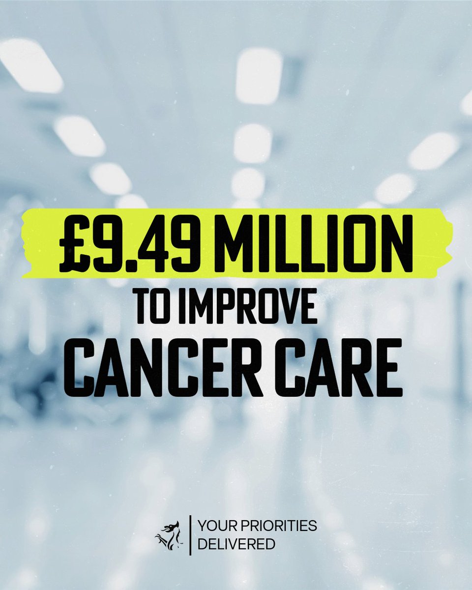 We're investing £9.49 million to improve cancer treatment in North Wales.

New equipment will help reduce waiting times and improve care.