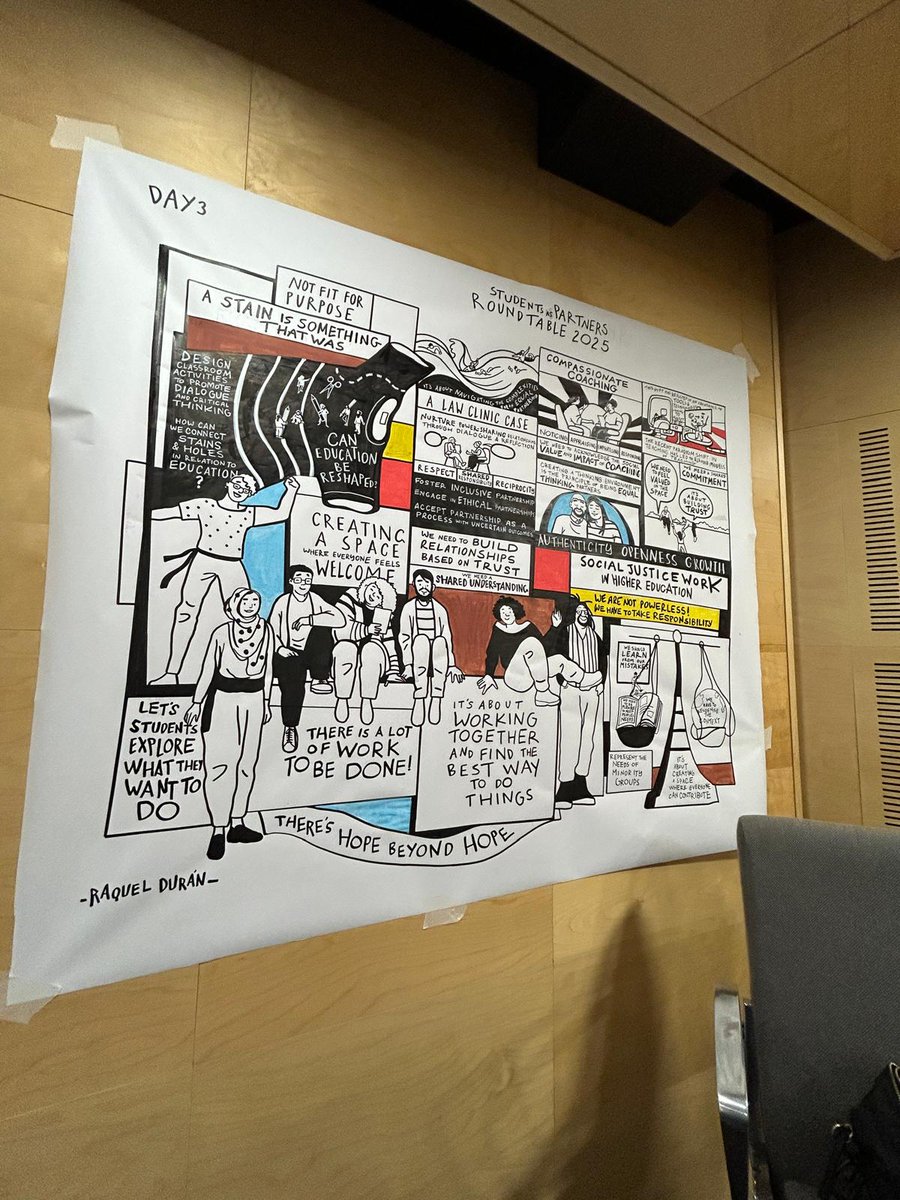 RaquelCronopia's tweet photo. Here are some more pictures from last week’s conference with the @UniWestminster including a lovely surprise and a special gift from them: a T-shirt featuring my drawings! #LiveScribe #Graphicrecording #Visualthinking #POSCA https://t.co/S3Nb2bogZf