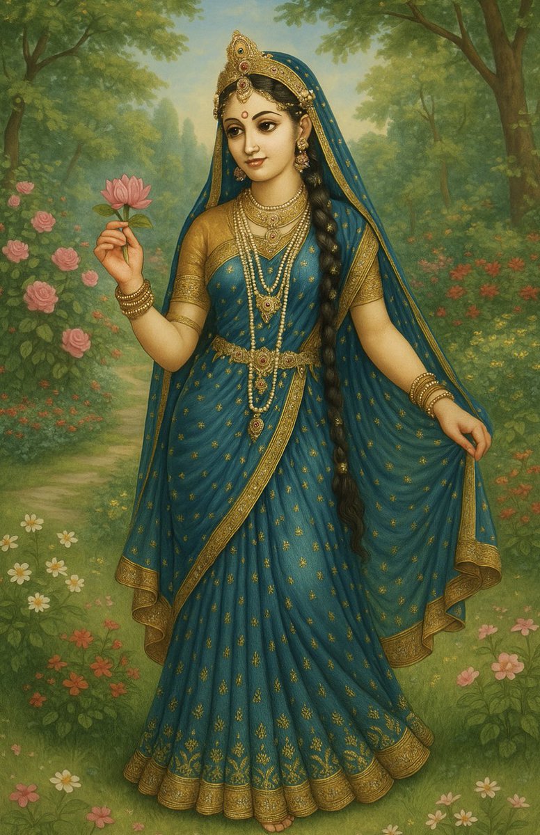 kk_priyanka's tweet image. जो राधा नाम ना हो तो, रसराज बिचारो रोतो,
नहीं होता कृष्ण अवतार, जपे जा राधे-राधे।
हो वृंदावन धाम अपार, जपेजा राधे-२ 🌼🌸🌼
यह वृंदावन की लीला, मत जानो गुड को चीला,
यामे ऋषिमुनि गए हार, जपे जा राधे-२
तू वृंदावन में आयो, तैने राधा नाम ना गायो
तेरो जीवन है बेकार, जपेजा राधे-२