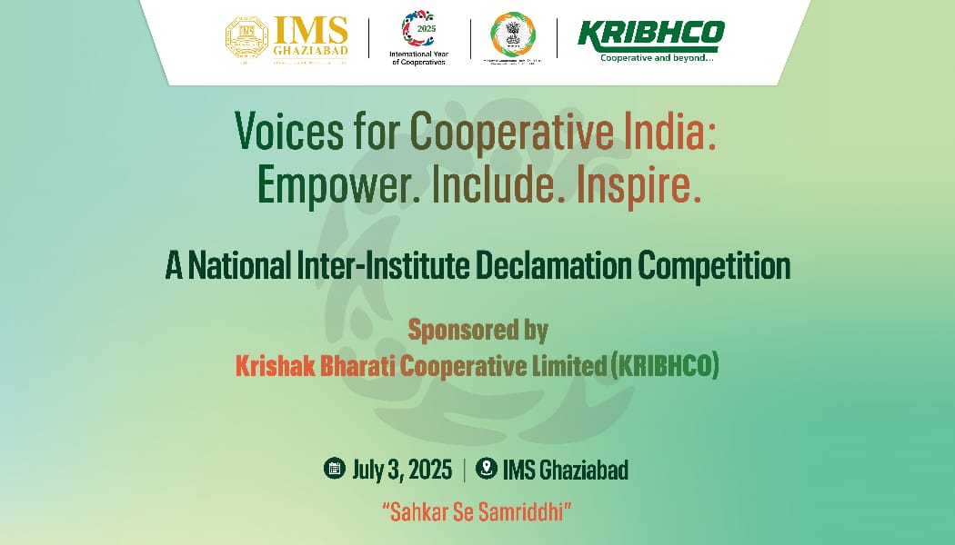 We’re LIVE! 
Tune in now to watch the Inter-Institute National Declamation Competition 2025, streaming straight from IMS Ghaziabad in collaboration with KRIBHCO! #LiveNow #Declamation2025 #IMSxKRIBHCO
#Ims
youtube.com/live/ghK_GeKE-…
