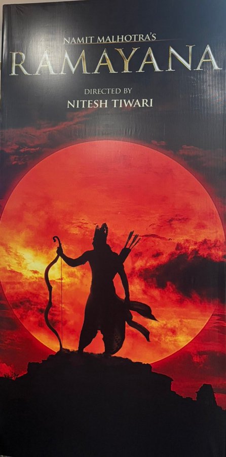 #RanbirKapoor as #LordRam 

First look from #Ramayana 🔥🔥🔥
#Ramayana