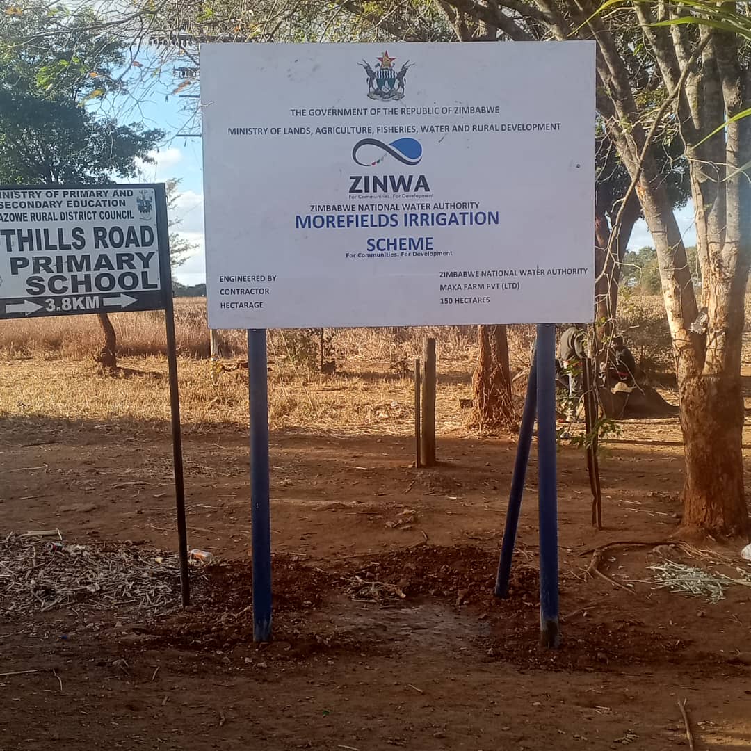 🌞 Good morning from Morefields!
We’re back on site, pushing ahead to unlock 150ha of irrigated farmland under the ZINWA-led scheme. 💧🚜
Proud to be delivering water, growth &amp; opportunity — one scheme at a time.
We are Maka.
#MakaIrrigation #Morefields #ZINWA <a href="/zinwawater/">ZINWA</a>