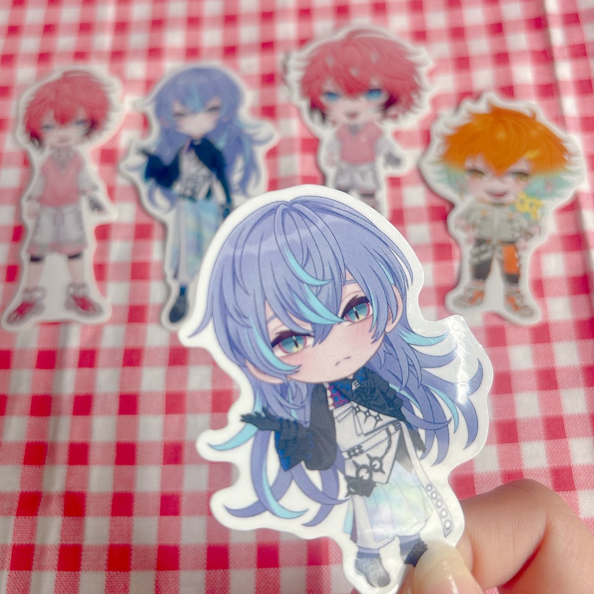 minnta_7's tweet image. にじそうさく10にて頒布したステッカーはZEAMI様にお願いしました❣️
小ロットから注文可能かつ安価だったのが魅力でした◎
綺麗に仕上げて頂きありがとうございます✨おまかせカットラインの確認のメール大変有難かったです🙏🏻とても理想通りのサイズ感でした👏🏻

ZEAMI様( @ZEAMI_Sticker )