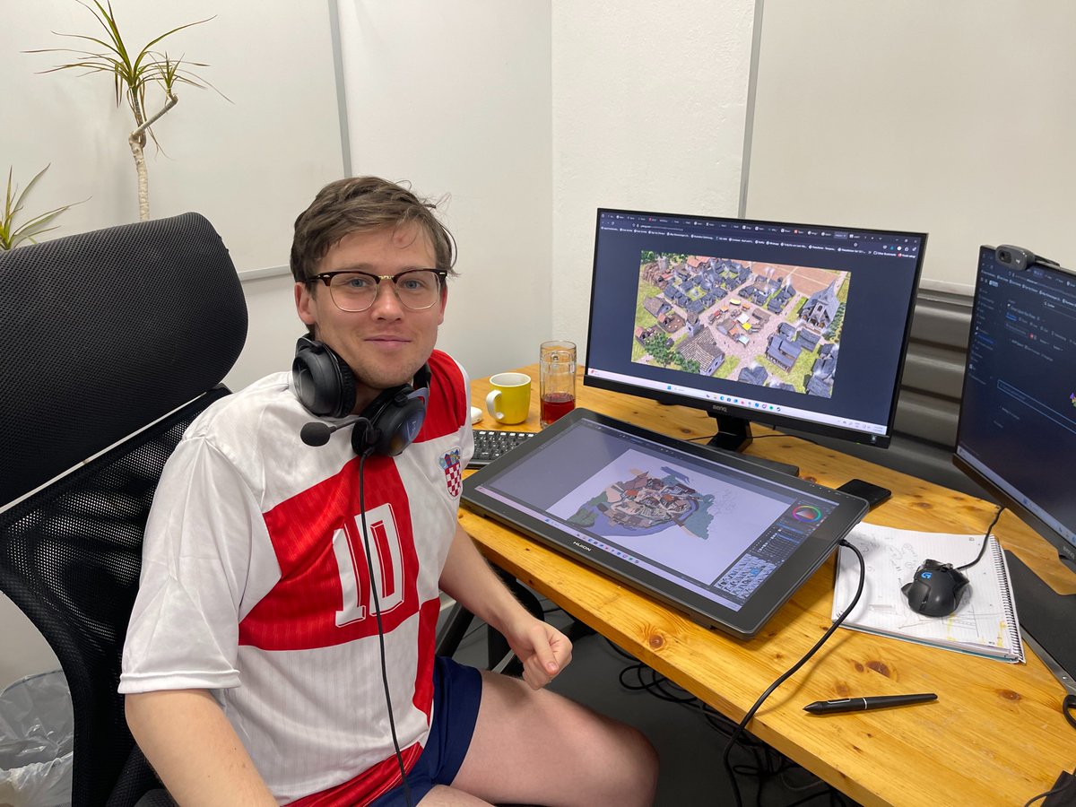 pixel_maniacs's tweet image. Welcome to the team, Vsevolod Baybekov! Seva is supporting us as an intern in the next 3 months with our next game, Once upon the pines (WT), and is focusing on concept art in this early phase. He's a very talented artist, we are looking forward to working with you!