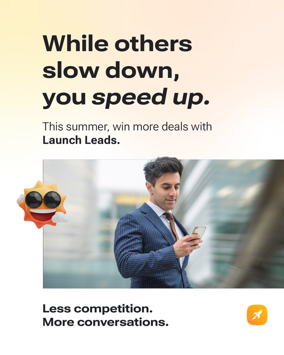 Launch_SMS's tweet photo. Work this summer to your advantage! 

While many investors slow down during this season, this is your chance to surge ahead. With fewer competitors actively reaching out, your messages have a better chance of cutting through the noise especially when you're texting the right leads. That's where Launch Leads comes in. 🚀

📌 Sign up for Launch Leads this summer and get 30% off your Launch Control plan for as long as you're an existing customer. Don't wait for your competitors to catch up – start dominating your market now!

#LaunchControl #WholesaleRealEstate #TextMarketing #RealEstateInvestors #LaunchLeads