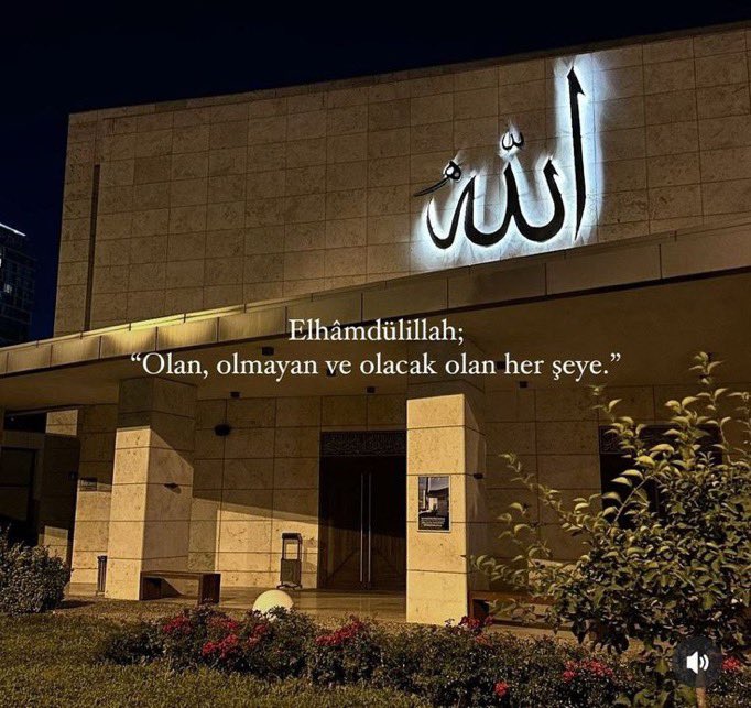 Elhamdülillah; olan, olmayan ve olacak olan her şeye.