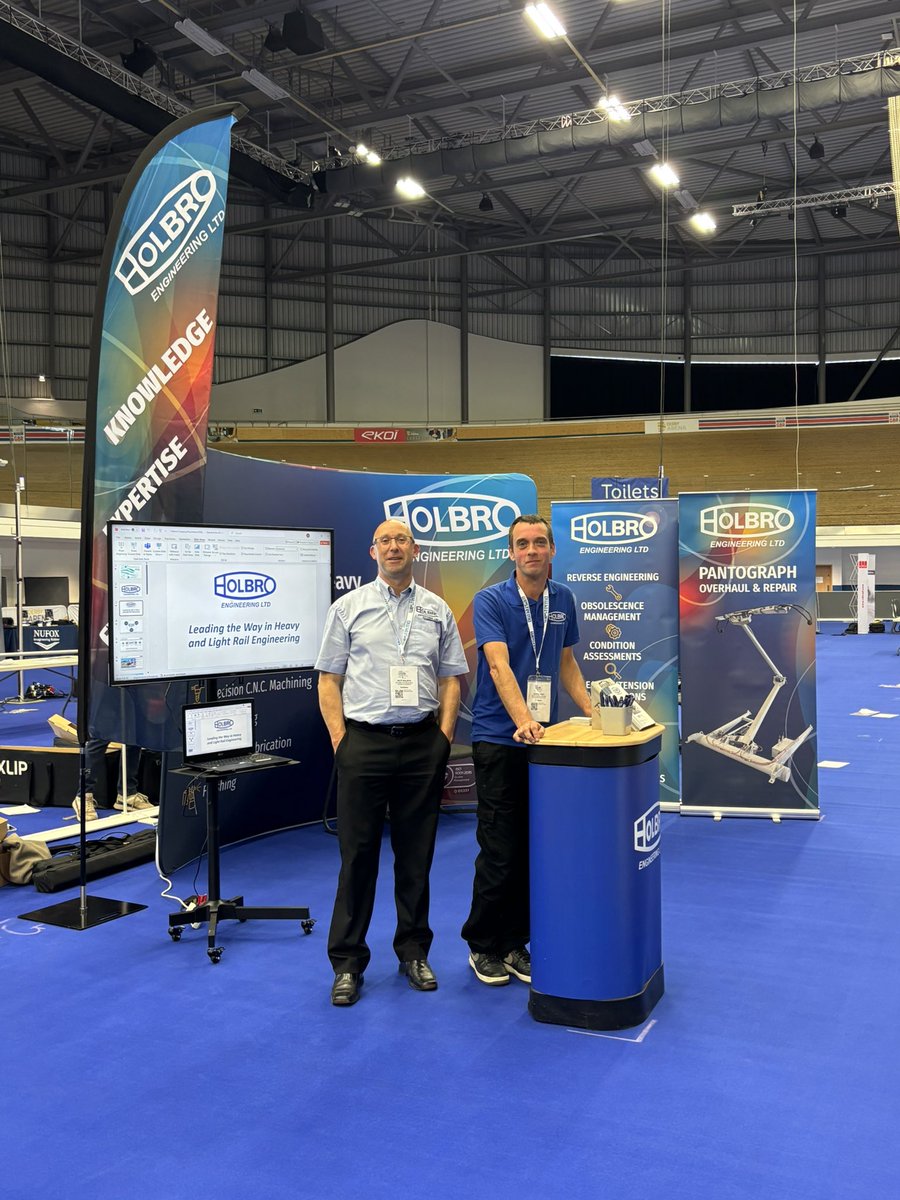 Come Along and meet the team at The Rolling Stock Networking Event at the Velodrome Derby. 
#RSN
#CNC
#OVERHAUL
#LEADINGTHEWAYINLIGHTANDHEAVYRAIL. 
#PANTOGRAPHS