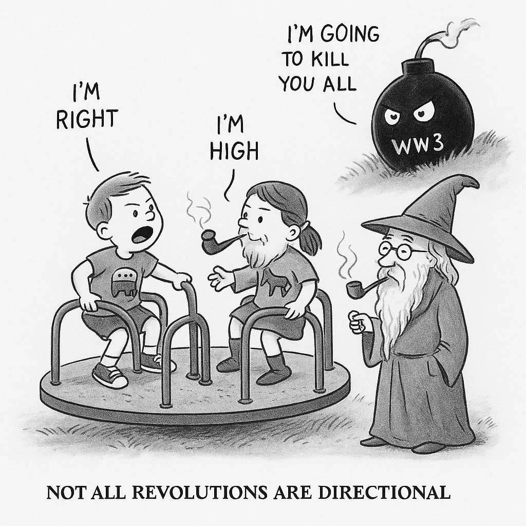 FlexHamstring's tweet image. I&apos;m almost always right AND high, but okay