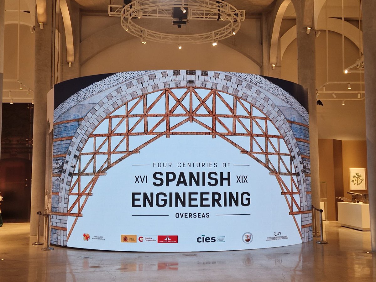 EmbEspFilipinas's tweet photo. 📸 Last June 30, the Embassy of Spain and the Intramuros Administration jointly inaugurated the exhibit “Four Centuries of Spanish Engineering Overseas”, in collaboration with the National Archives and the National Museum of the Philippines, at Centro de Turismo, Intramuros. 🇪🇸🇵🇭 https://t.co/21ro6Nf4H4