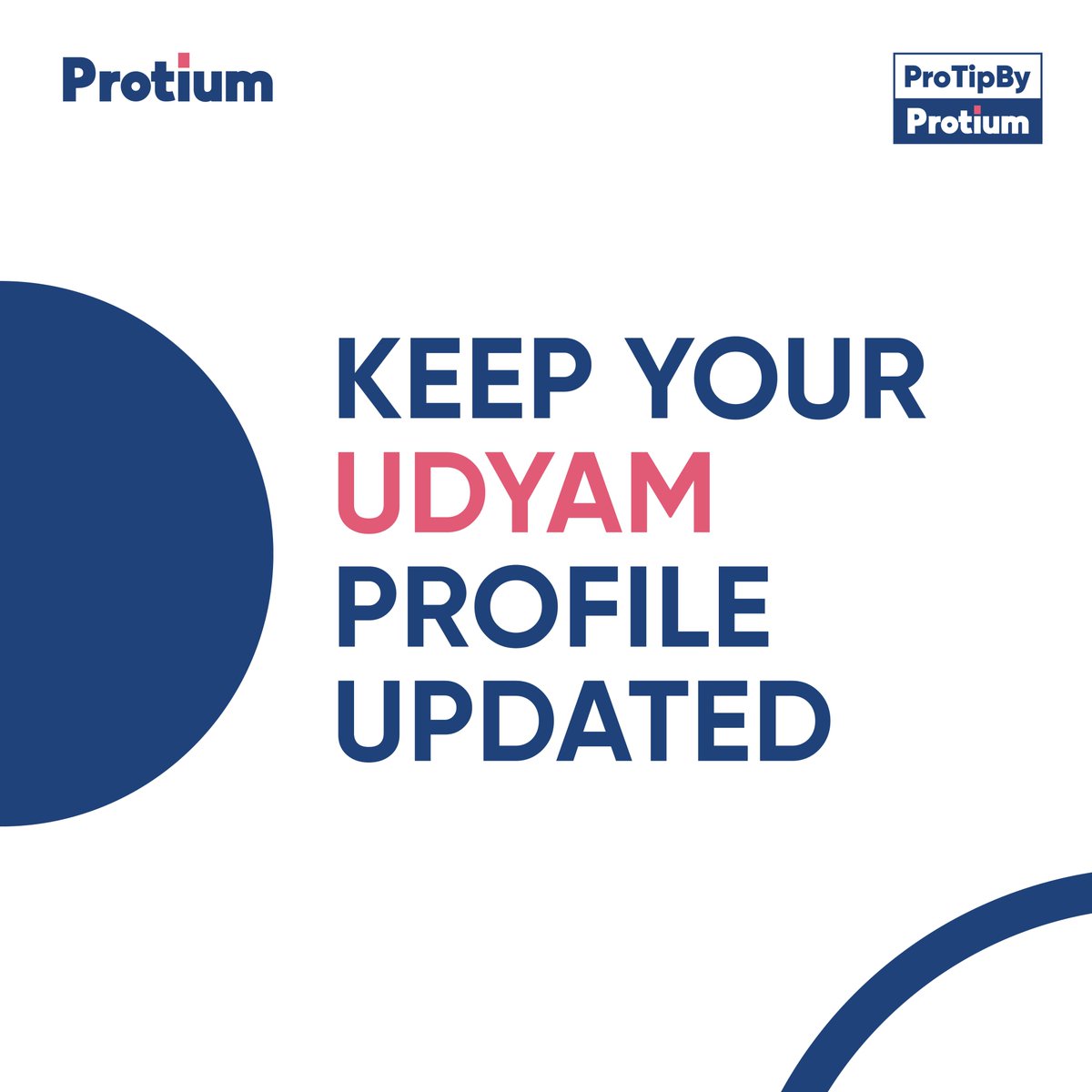 protiumind's tweet photo. Post-formalization, MSMEs must go beyond registration. From timely filings to updating Udyam profiles and leveraging government schemes, these ProTips can help sustain compliance and unlock long-term growth.

#MSME #ProTipsByProtium #SmallBusinessIndia #UdyamRegistration https://t.co/LU2kiksnCU