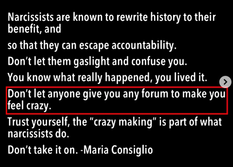 NarcissistBox's tweet image. #crazymaking #trust #escape #AccountabilityMatters
