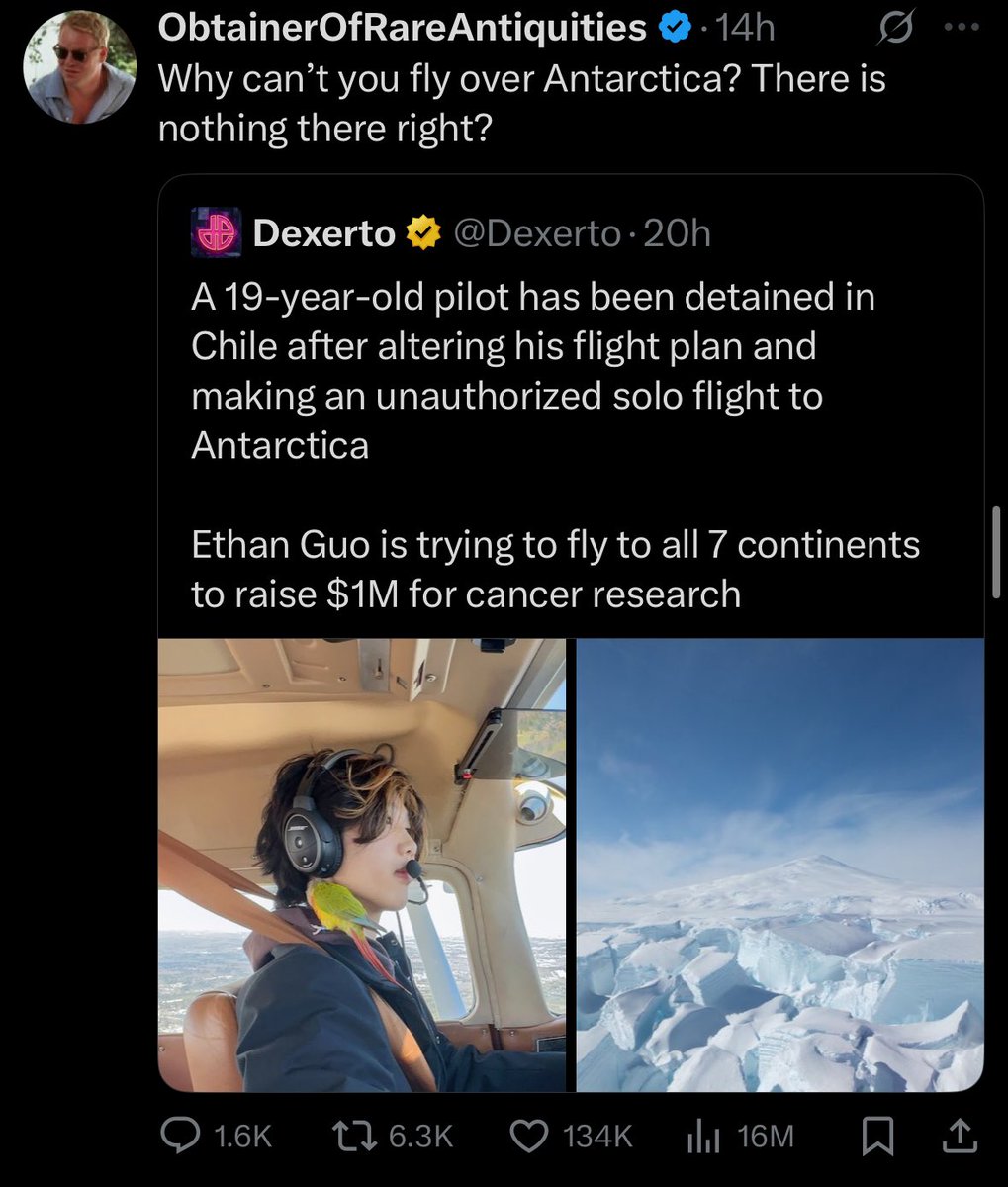 Local man doesn’t understand what a “hostile wasteland” is and that it extends to the sky above it, fills replies with schizo shit instead, more news at 11.