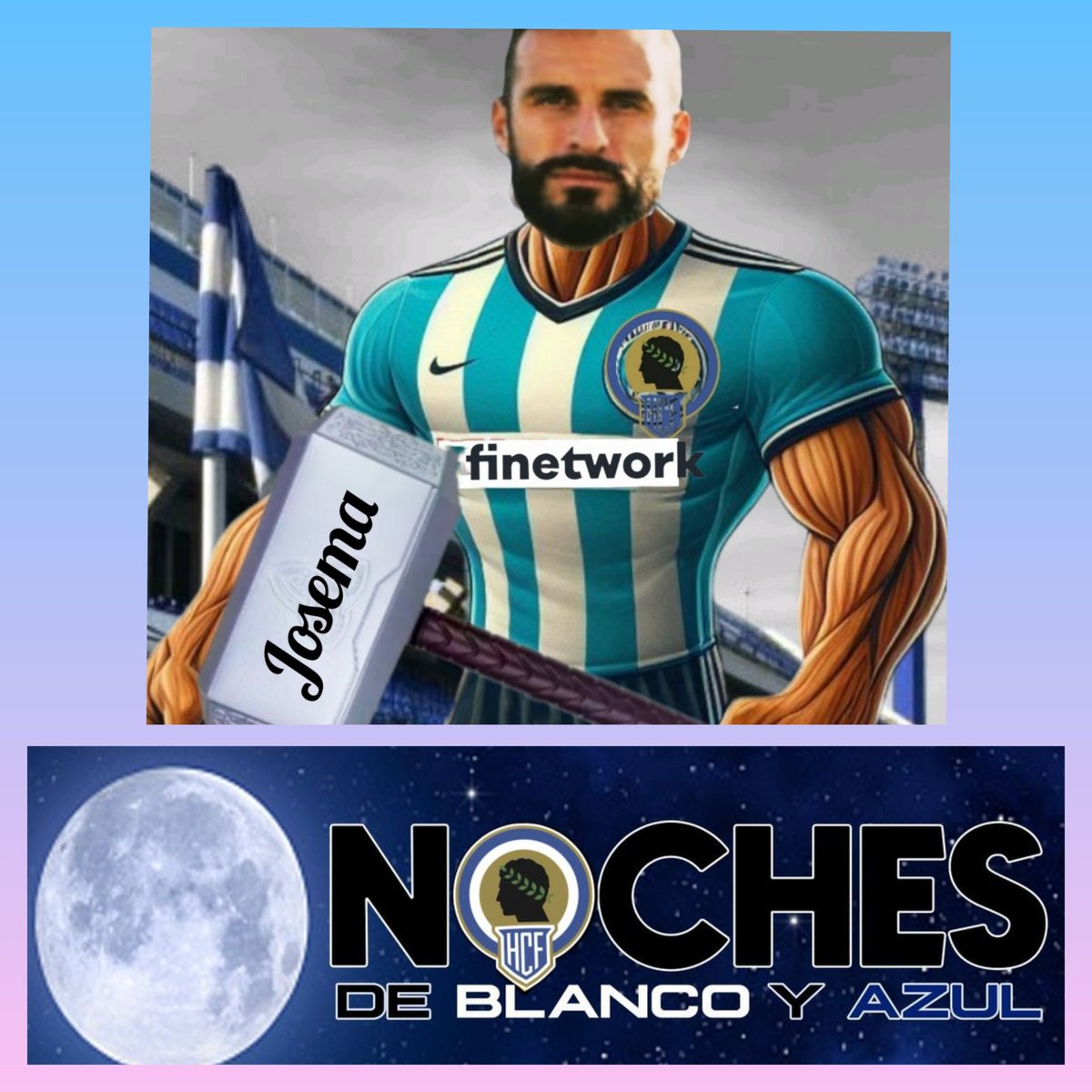 Esta noche en <a href="/NochesdeByA/">🤍💙🤍NOCHES DE BLANCO Y AZUL 🤍💙🤍</a>  los sentimientos van a estar a flor de piel.
Estará con nosotros el gran <a href="/JosemaGM5/">José Manuel Gómez</a> , 
Un espacio para agradecerle todo lo que ha dado por este escudo y su afición.
Te espero esta noche.
📅 Jueves 3 de julio
🕙 22:00 horas.
📍 <a href="/NochesdeByA/">🤍💙🤍NOCHES DE BLANCO Y AZUL 🤍💙🤍</a>.